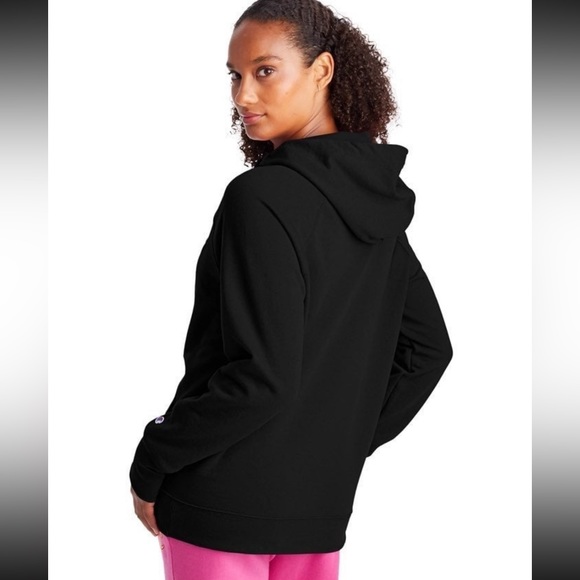 Champion Powerblend Hoodie, Velvet Logo NWTS - Picture 3 of 4